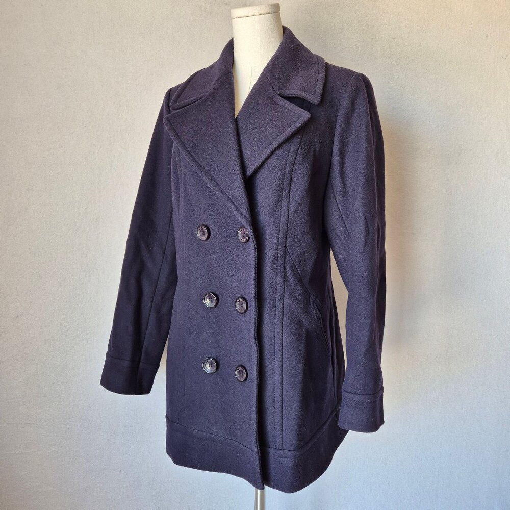 Pendleton Wool Blend Peacoat Double-Breasted Line… - image 3